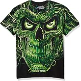 Liquid Blue Men's Terminator Skull T-Shirt