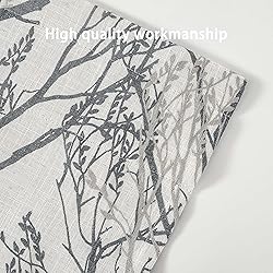 DriftAway Tree Branch Linen Lined Valance Double