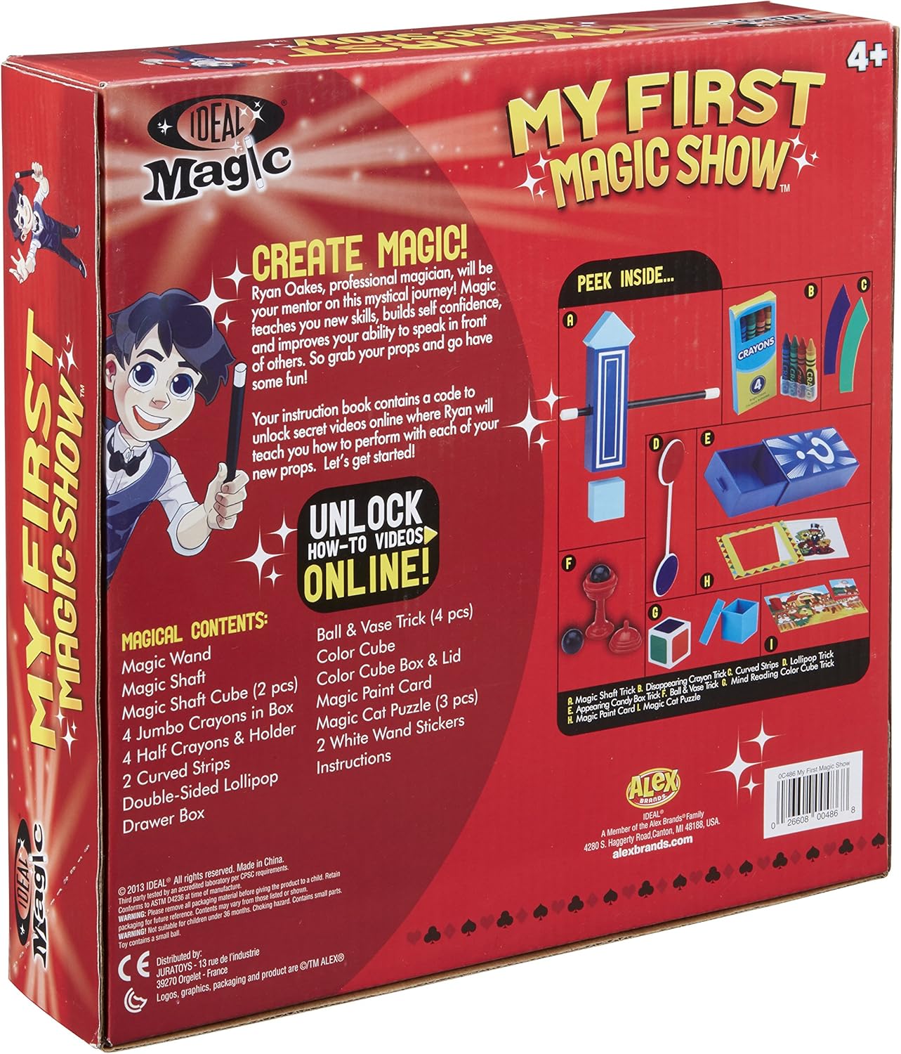magic set for 6 year old boy
