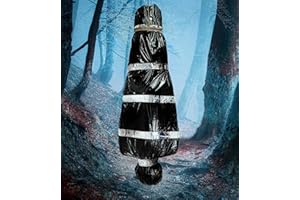 AnanBros 5ft Hanging Corpse Dead Victim Props Halloween Decorations, Haunted Creepy House Halloween Decor,Scary Halloween Decorations Outdoor Clearance, Outdoor Halloween Inflatables Yard Decorations