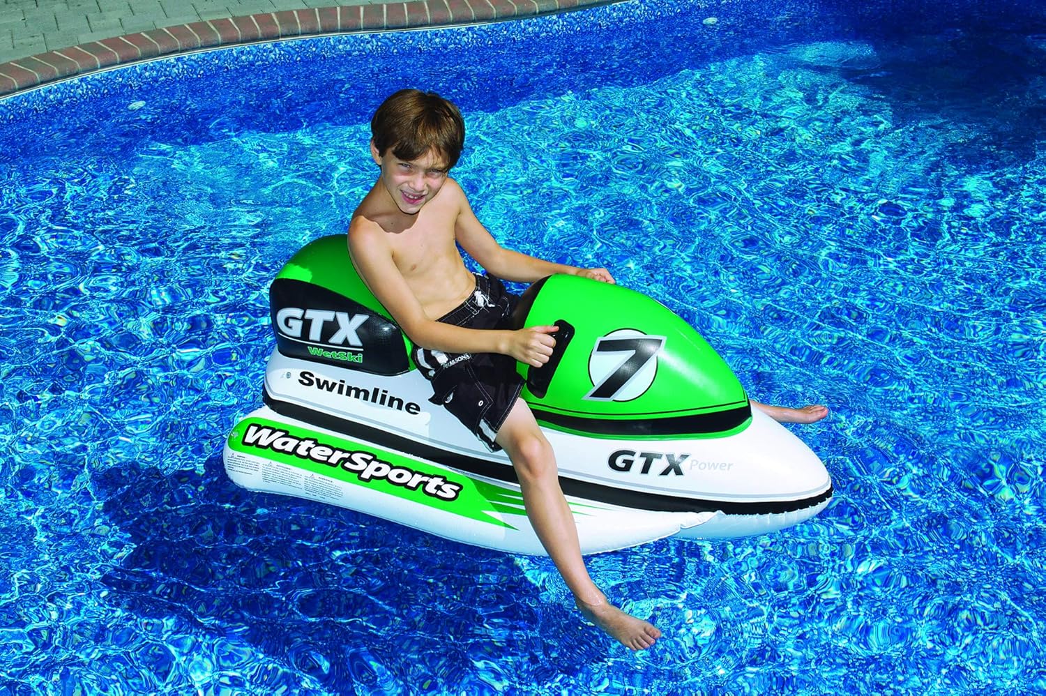 inflatable jet ski for pool