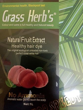 Buy Grass Herb S Natural Fruit Hair Dye Black Online At Low