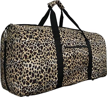 leopard print carry on luggage