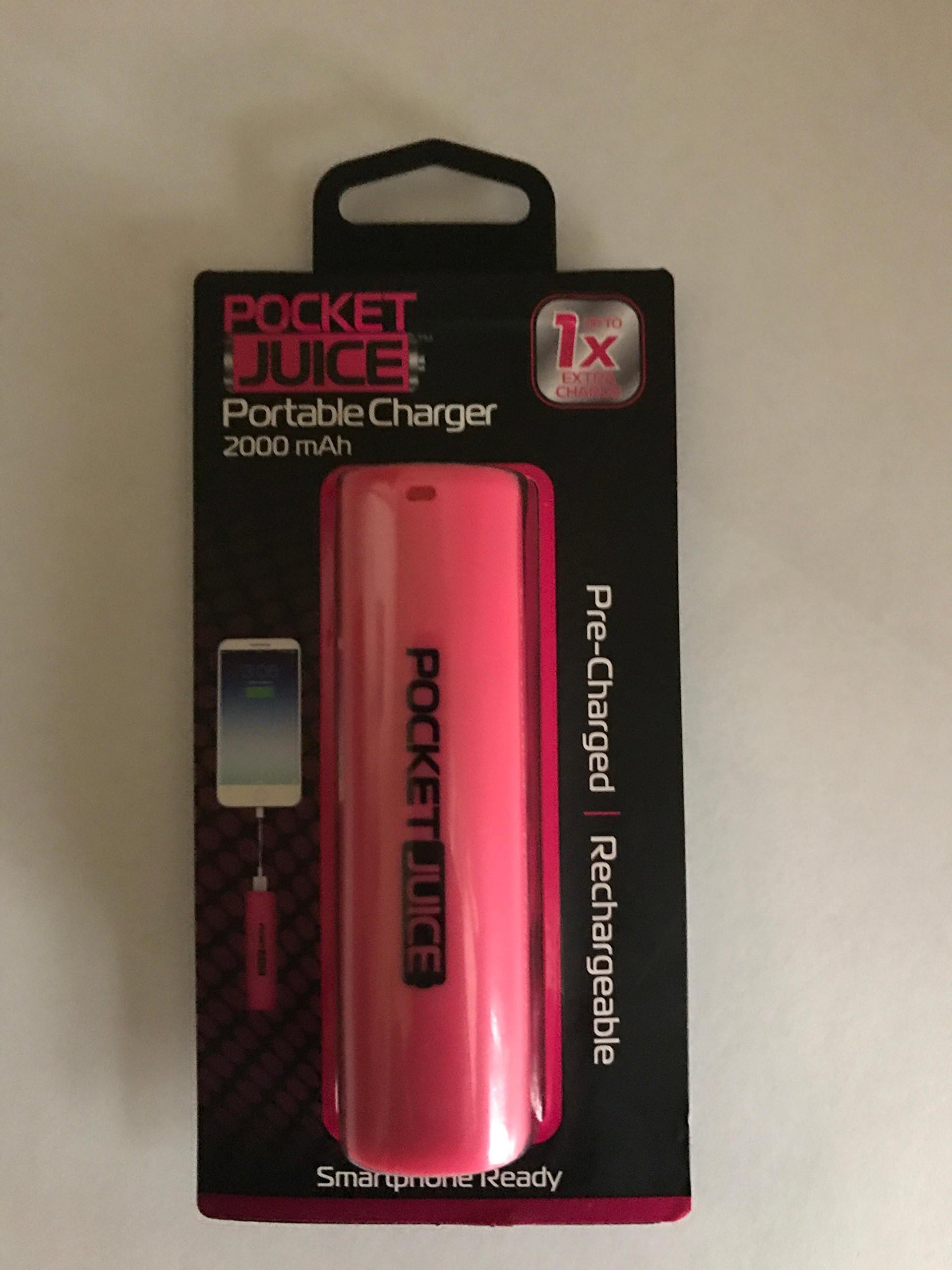 Tzumi Pocket Juice Portable Charger 2000 mAh (Black)