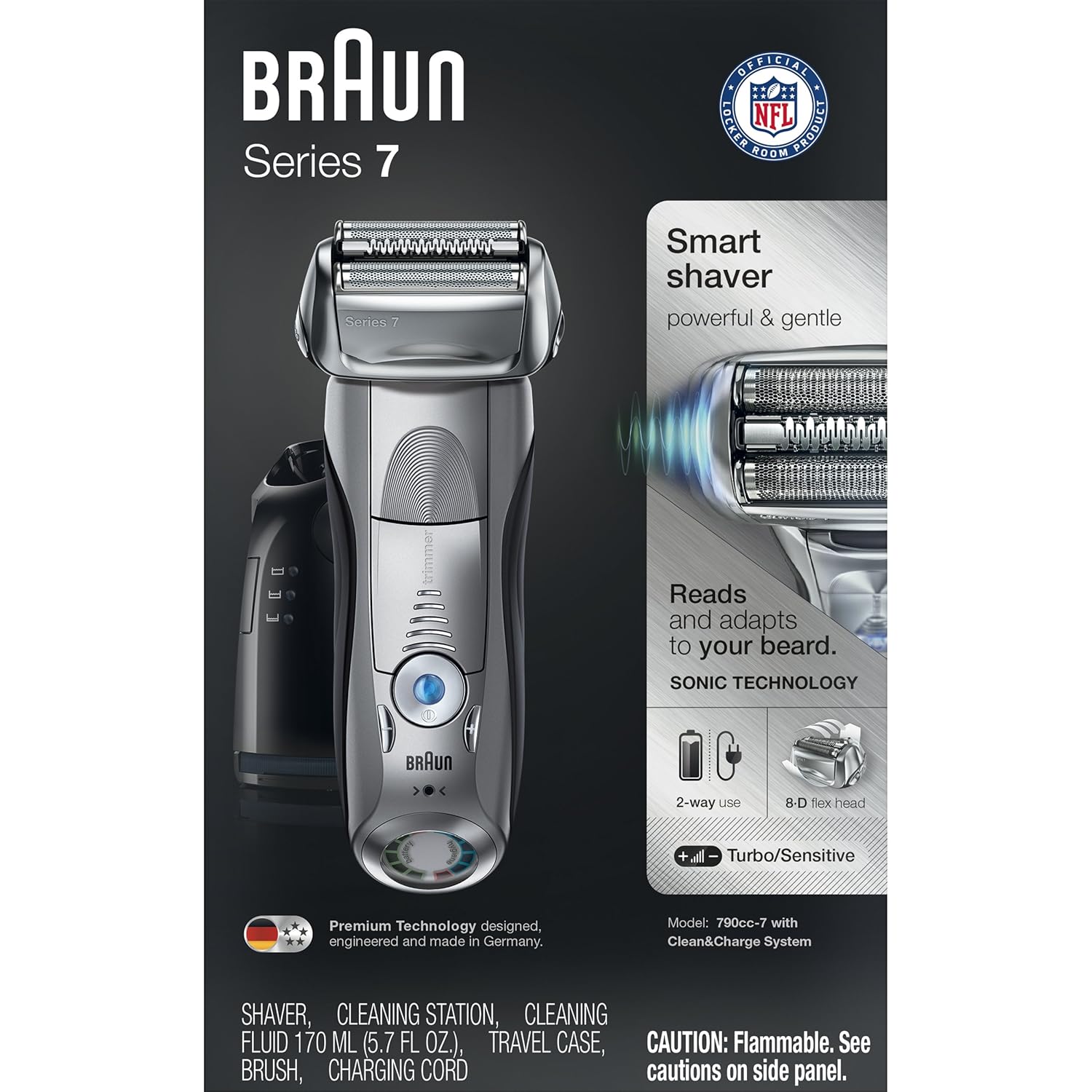 Braun Electric Shaver, Series 7 7865cc Men