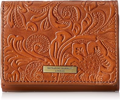 Amazon キャサリンハムネット ロンドン 財布 チャロ Khp521 キャメル 財布