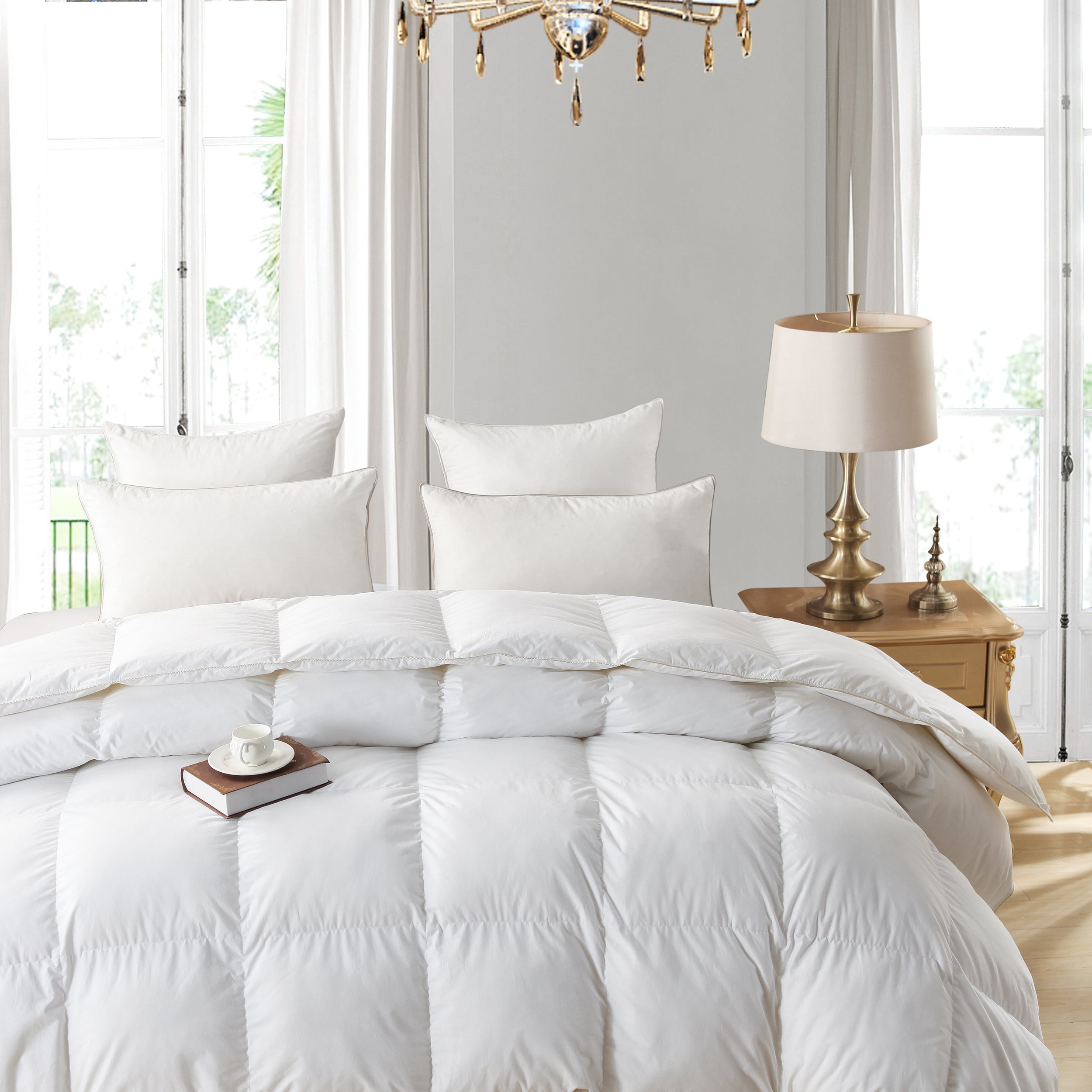 Egyptian Bedding LUXURIOUS 800 Thread Count HUNGARIAN GOOSE DOWN