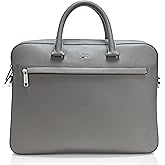 BOSS mens Ray Soft Leather Brief Case