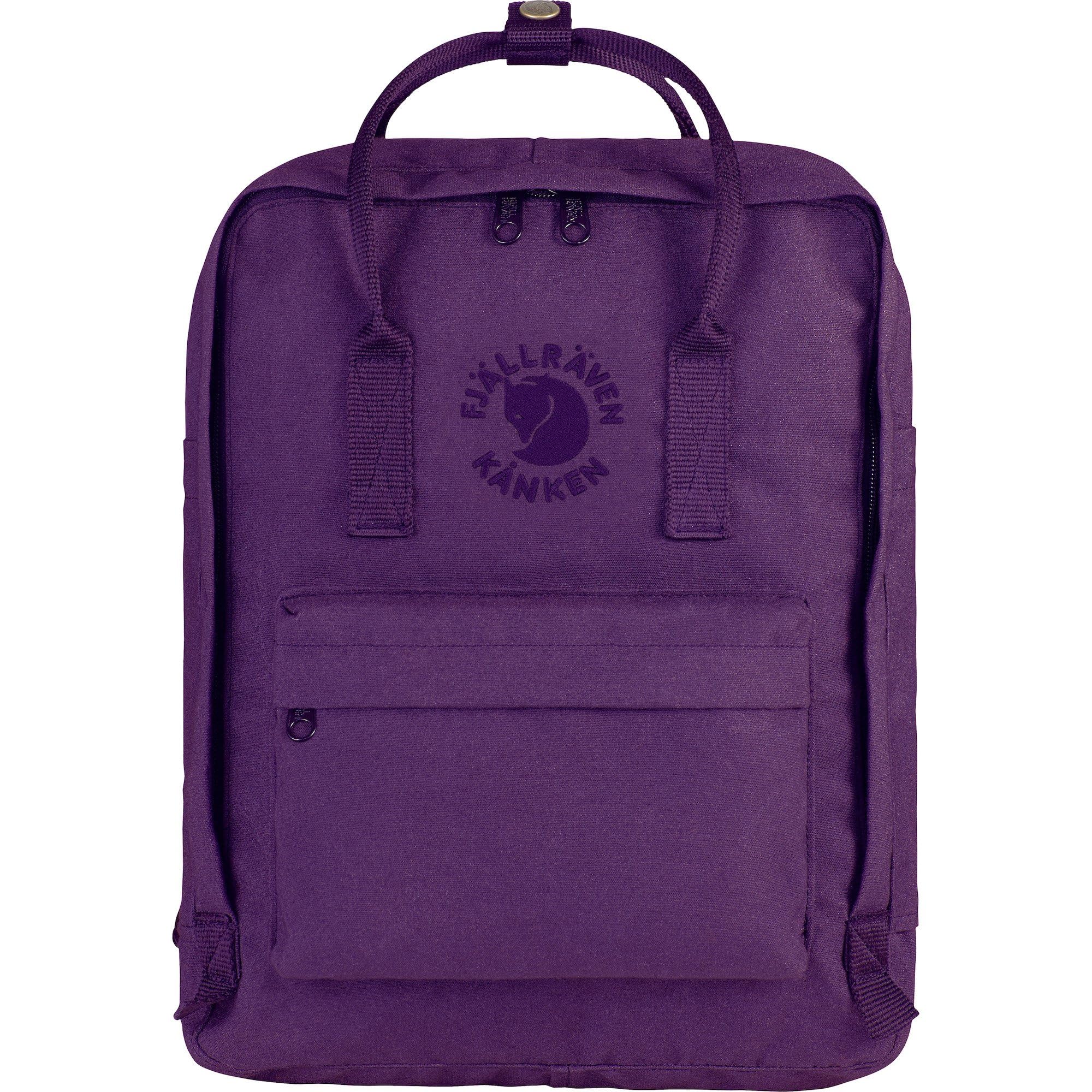 Fjallraven Unisex's Re-Kånken Backpack, Deep Violet, 38 x 27 x 13 cm, 16 l