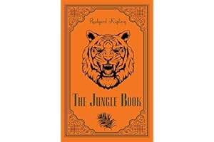 The Jungle Book Rudyard Kipling Classic Novel, (Adventure with Mowgli, Jungles of India, Journey of Self Discovery), Ribbon Page Marker, Perfect for Gifting