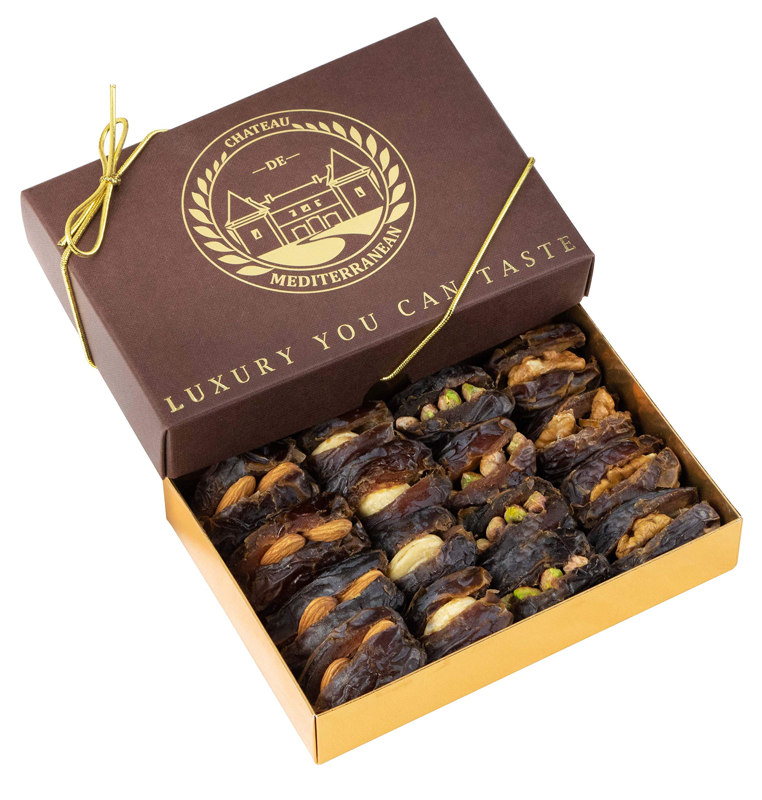 Medjool Medjoul Dates Gift Box Dates Filled with Nuts; Walnuts