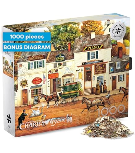 Amazon.com: Buffalo Games - Michel Delacroix - Le Moulin Rouge