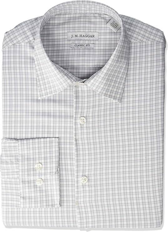 Haggar Men's Premium Performance Classic Fit Dress Shirt Amazon.co.uk Clothing