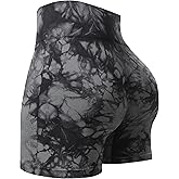 HOW'ON Intensify Workout Shorts for Women High Waist Seamless Sport Short Yoga Gym Exercise Running Cycling Active Shorts