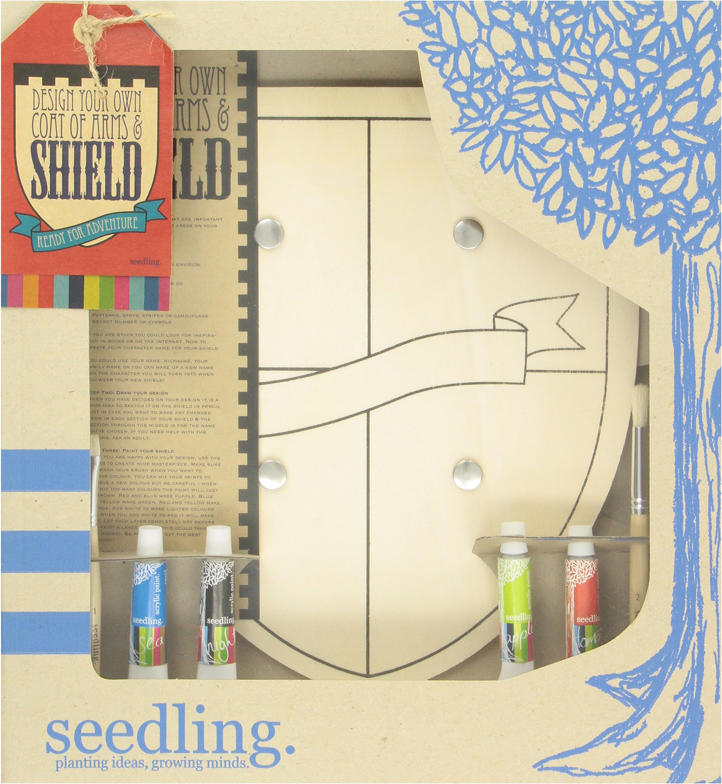 Seedling Design Your Own Wooden Shield
