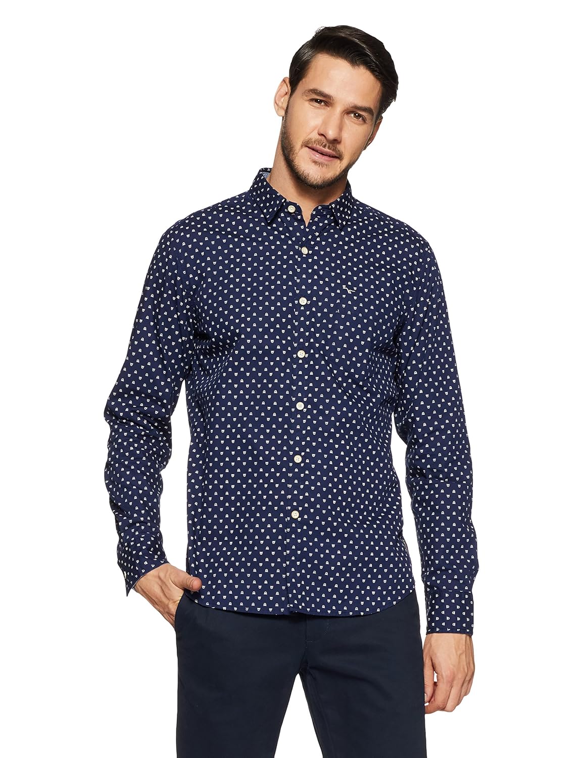 flying machine men's casual shirt