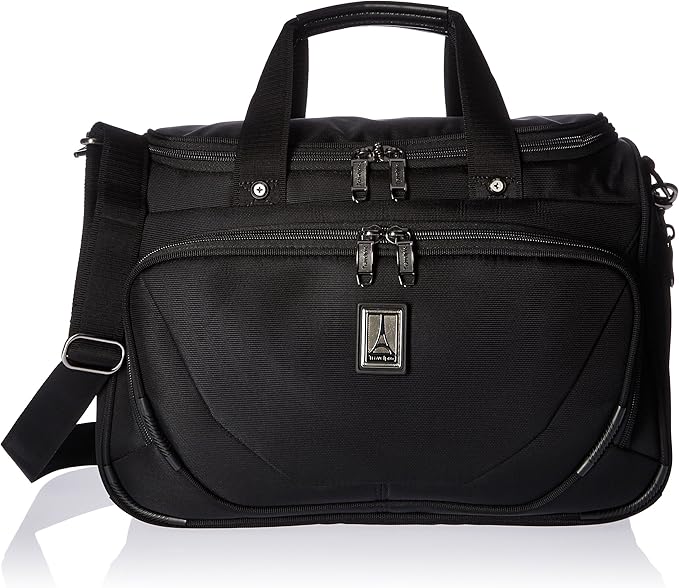 Travelpro Crew 11 Deluxe Tote CarryOn Bag, Black, 15Inch