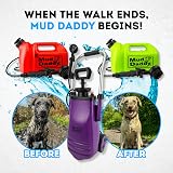 Mud Daddy 8 Litre Portable Pet Washing Device Red Mud Remover Grooming view 3