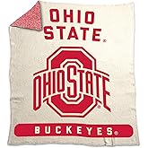 Logo Brands NCAA Luxe Dreams Blanket -Ultra-Soft & Cozy Plush Prime Fleece – 60” x 70” – Team Color Logo – Durable & Warm for Tailgating, Couch, or Game Day
