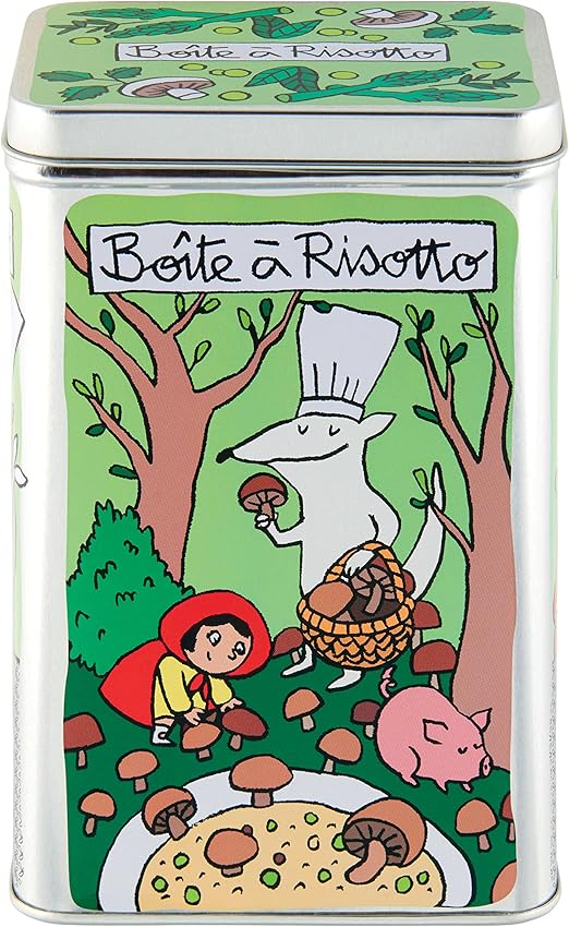 Derrière la porte - Caja de arroz para raisotto hongos: Amazon.es: Hogar