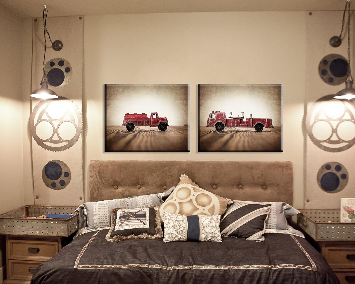 fire truck nursery decor