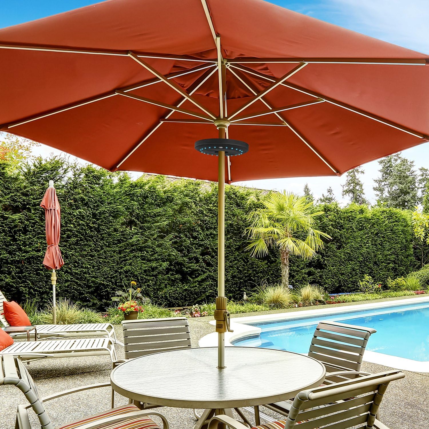 Innovative Technology Outdoor Umbrella Speaker with Bluetooth and LED