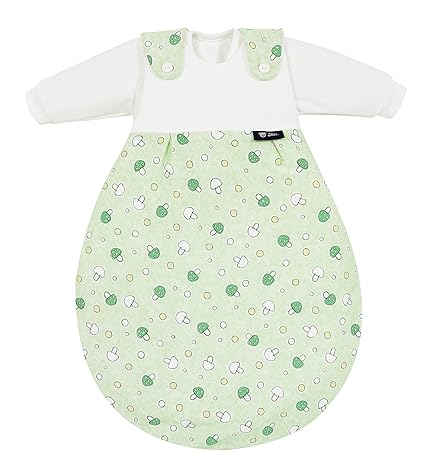 Alvi 713-3 Baby-Mäxchen Außensack Glückspilz grün, Größe:56/62