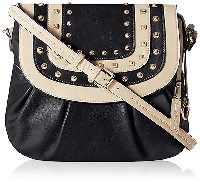 Gussaci Italy Womens Handbag (Black) (GC320)