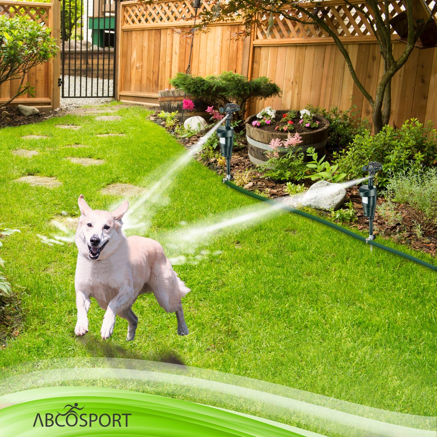 motion sensor sprinkler for dogs