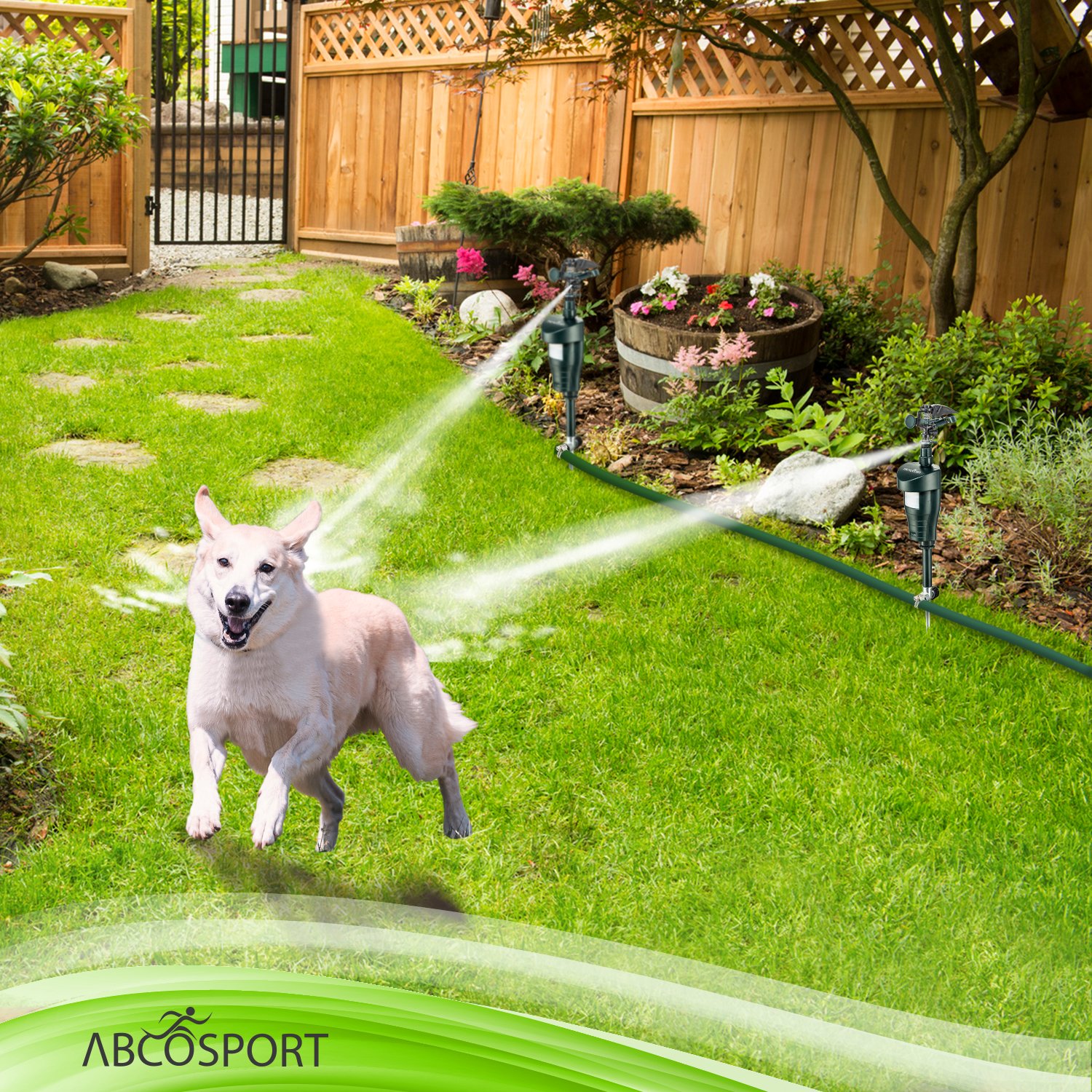 Amazoncom Activated Motion Sensor Water Sprinkler Animal