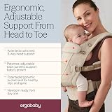 Ergobaby Adapt Carrier SoftTouch Cotton Onyx Black 3 Positions Newborn view 2
