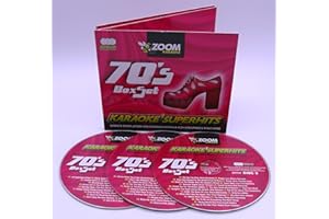 Zoom Karaoke CD+G - 70s Seventies Superhits - Triple CD+G Karaoke Pack [Box set, Import]