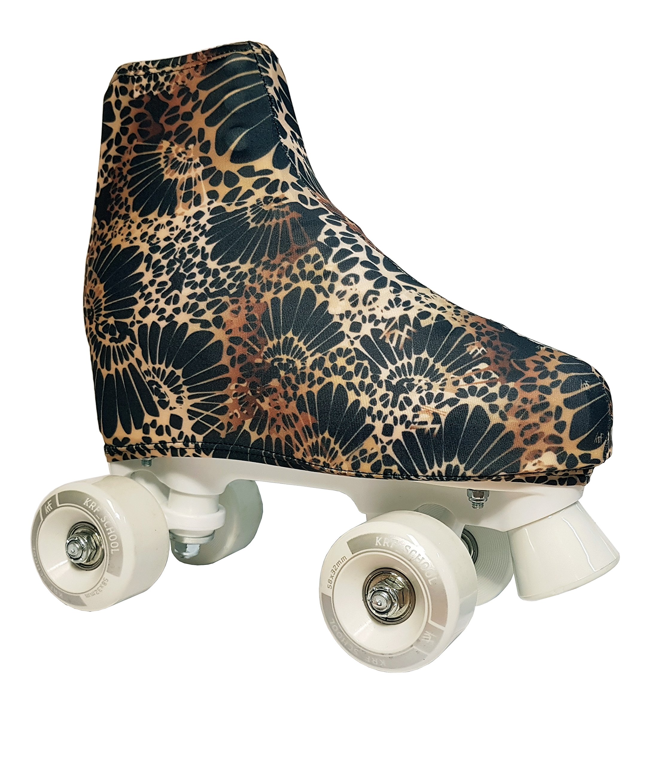 KRF Figure Skate Boot Covers - Gold, N/A