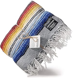 Amazon.com: Manta mexicana – auténtico Falsa gruesa suave ...