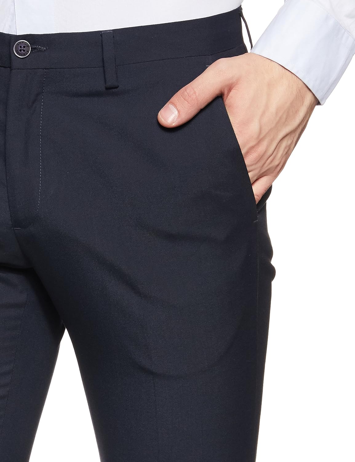 arrow new york men's pleat-front formal trousers