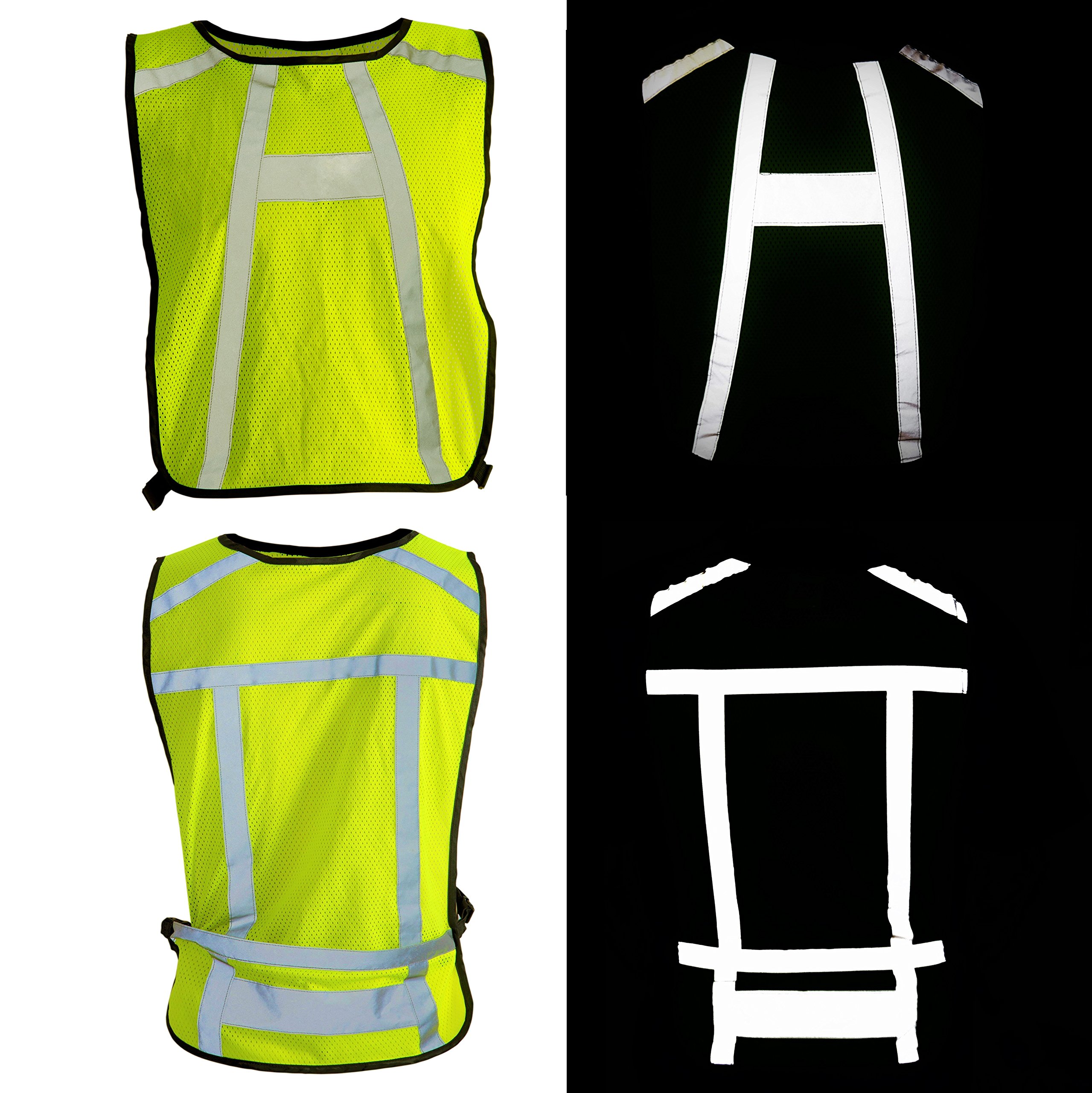 hi viz running bib