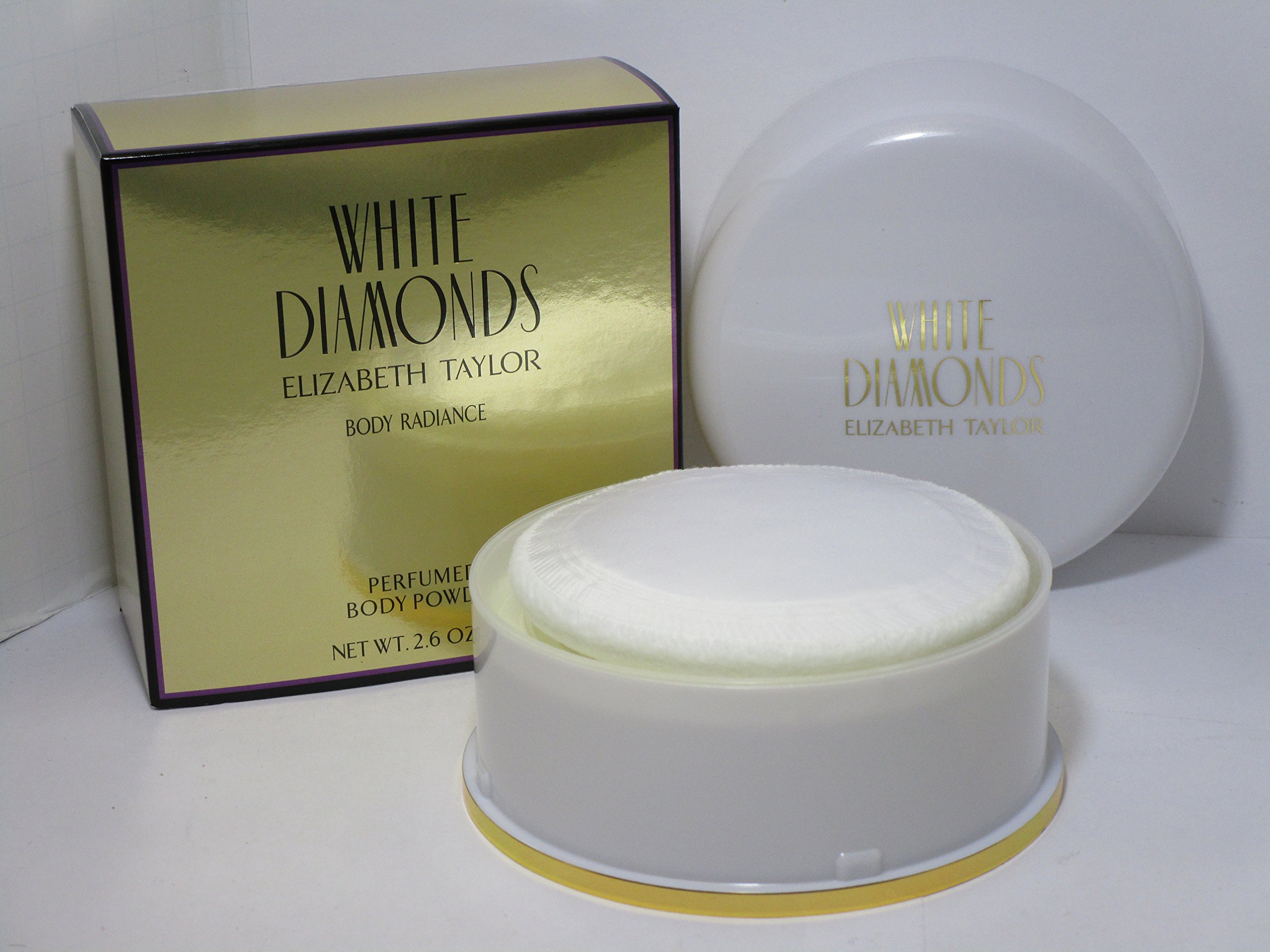 White Diamonds by Elizabeth Taylor Body Radiance perfumed Body Powder 2
