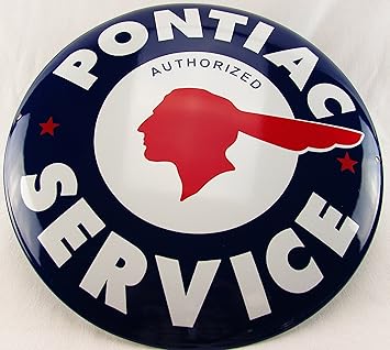 Amazon De Neues Emaille Schild Pontiac 40cm 1396g Classic - 
