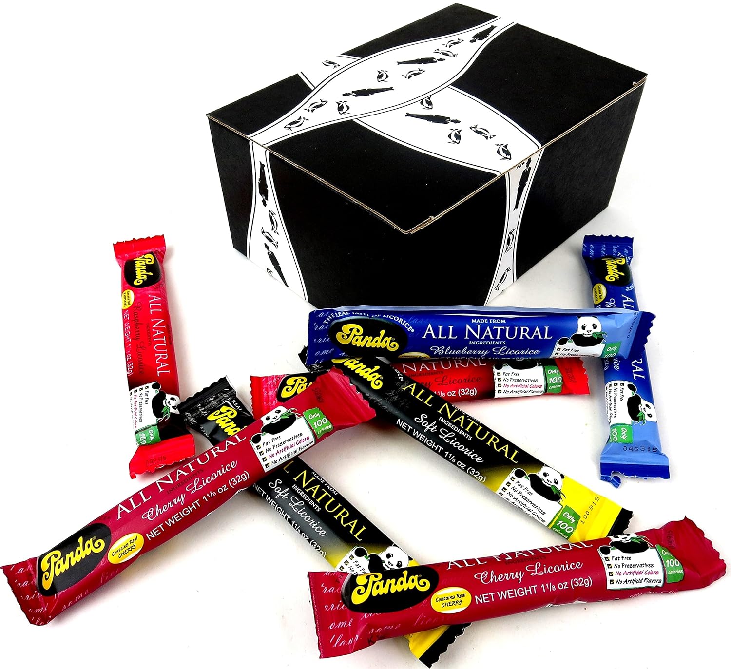 Panda All Natural Licorice 4Flavor Variety Two 1.125 oz