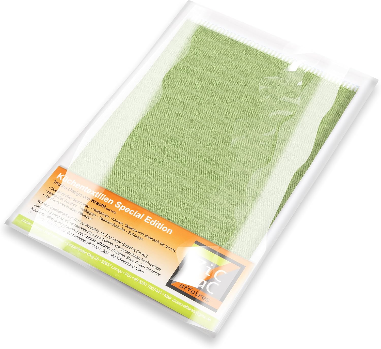 Ziczac Affaires Edition Kracht Geschirrtuch Handtuch Frottier Uni Mit Randbordure Farbe Grun Format 50x50 Cm In 100 Baumwolle Amazon De Kuche Haushalt