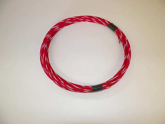 Amazon.com: RED/WHITE STRIPED Automotive GXL Copper Wire, 16 GA, AWG