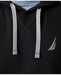 Nautica Men's J-Class Logo Fleece Hoodie, True