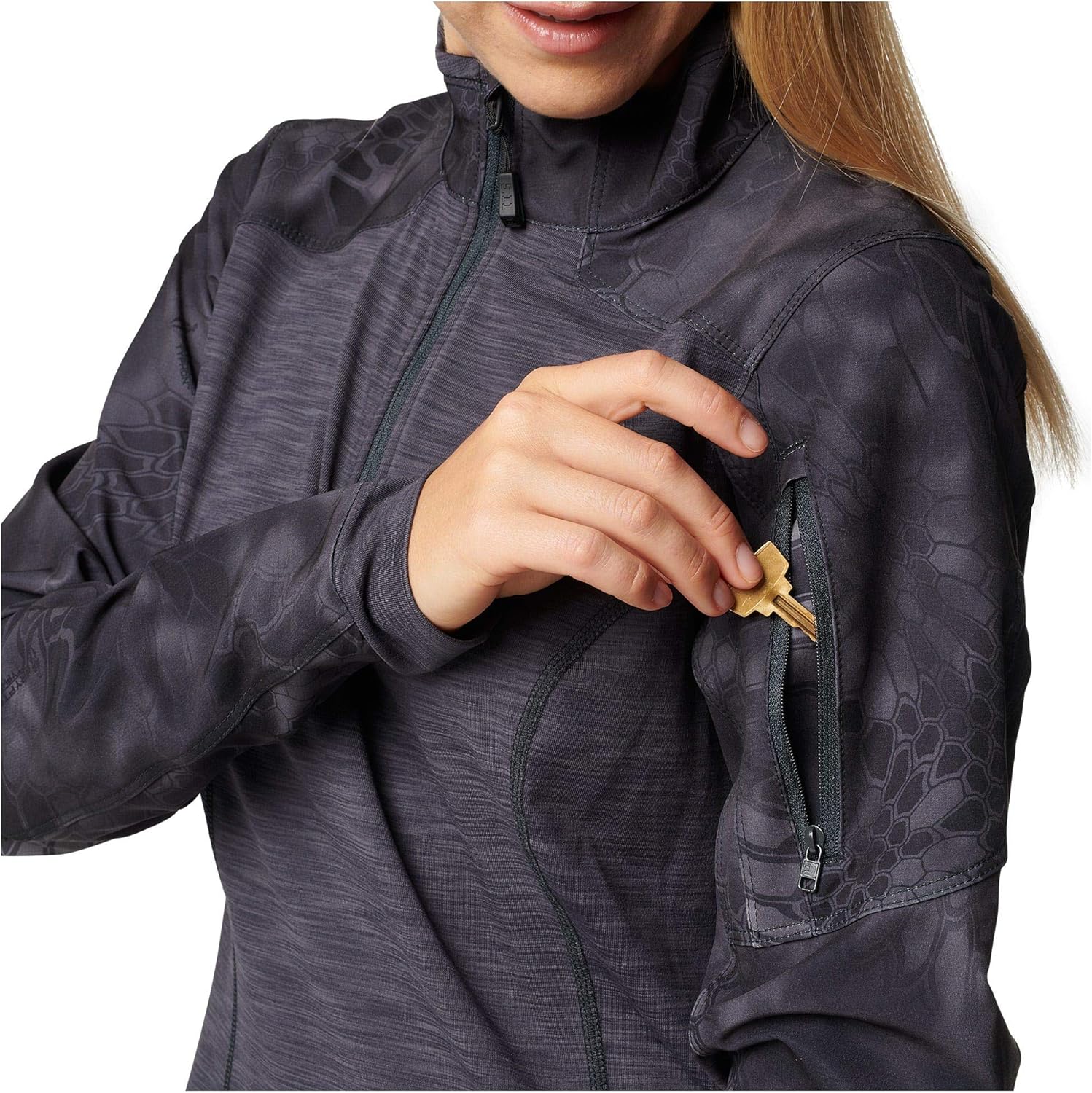 bt21 half zip up sweatshirt