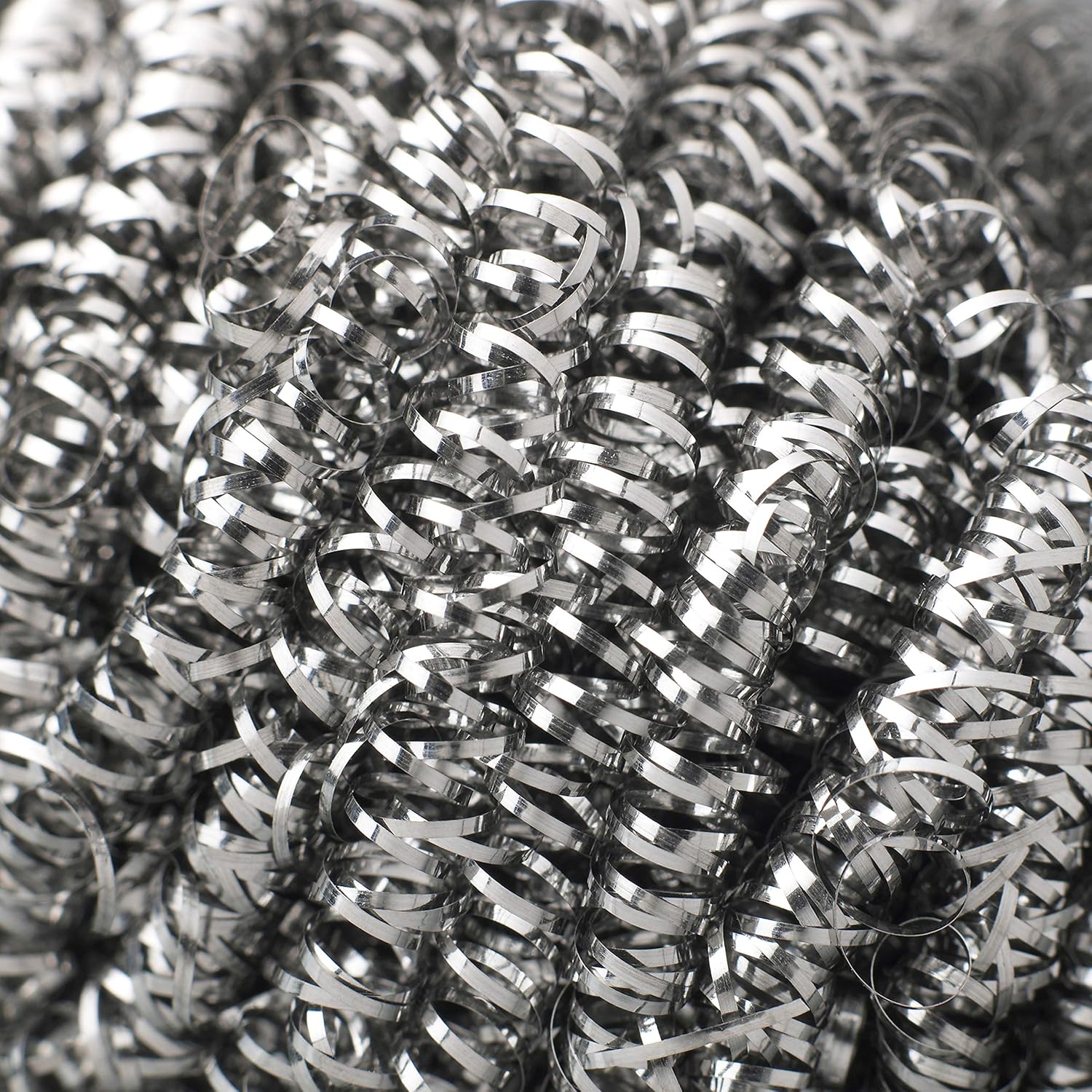 Spontex The Essentials Tough Metal Scourers, Silver, 12 Count (Pack of 4) - Image 4
