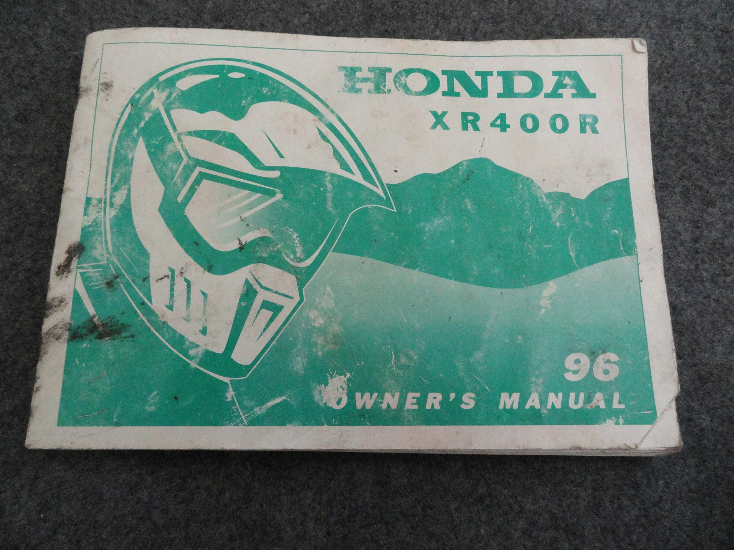 Original 1996 Honda XR400 Owners Manual XR 400 R Paperback – 1996