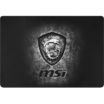 Mouse Pad Da Gaming MSI AGILITY GD60, Superficie Tessile Liscia, Illuminazione RGB, Bordi Morbidi, 386x276x4 Mm