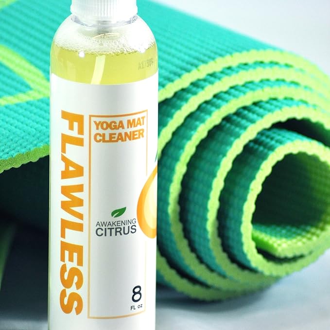Yoga Mat Cleaner All Natural Ingredients 100 Organic Essential Oils Cleans Restores And Freshens Yoga Mats Included Microfiber Towel By