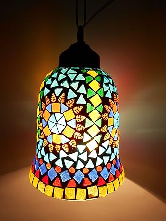 Buy Susajjit Splendid Flower Design Hanging Lamp Adorned With