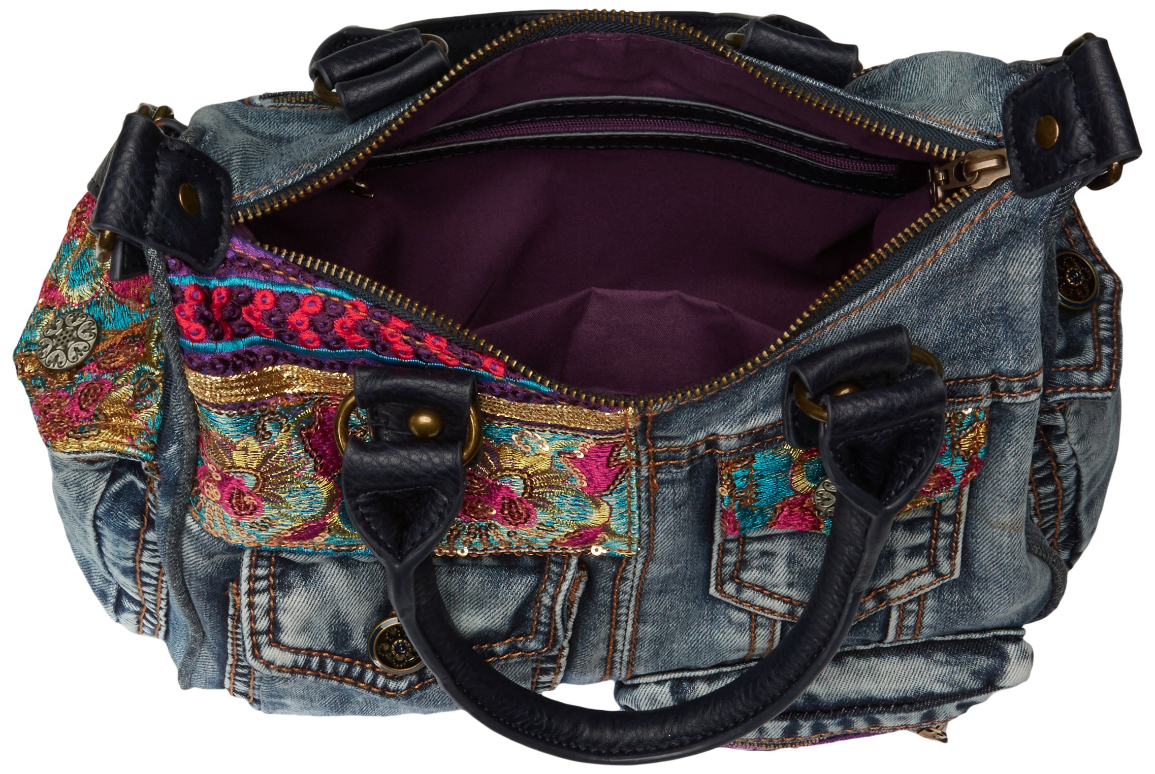 Desigual Bag London Mini Ethnic Deluxe Buy Online in United Arab