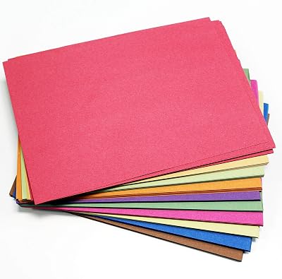 Be Creative A2 Recycled Sugar Paper 20 Sheets 10 Colours 60 x 42cm